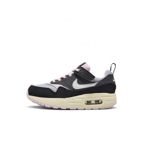 nike air max 1 kleuterschoen zwart